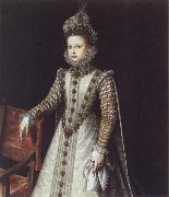 SANCHEZ COELLO, Alonso The Infanta Isabella Clara Eugenia Spain oil painting artist
